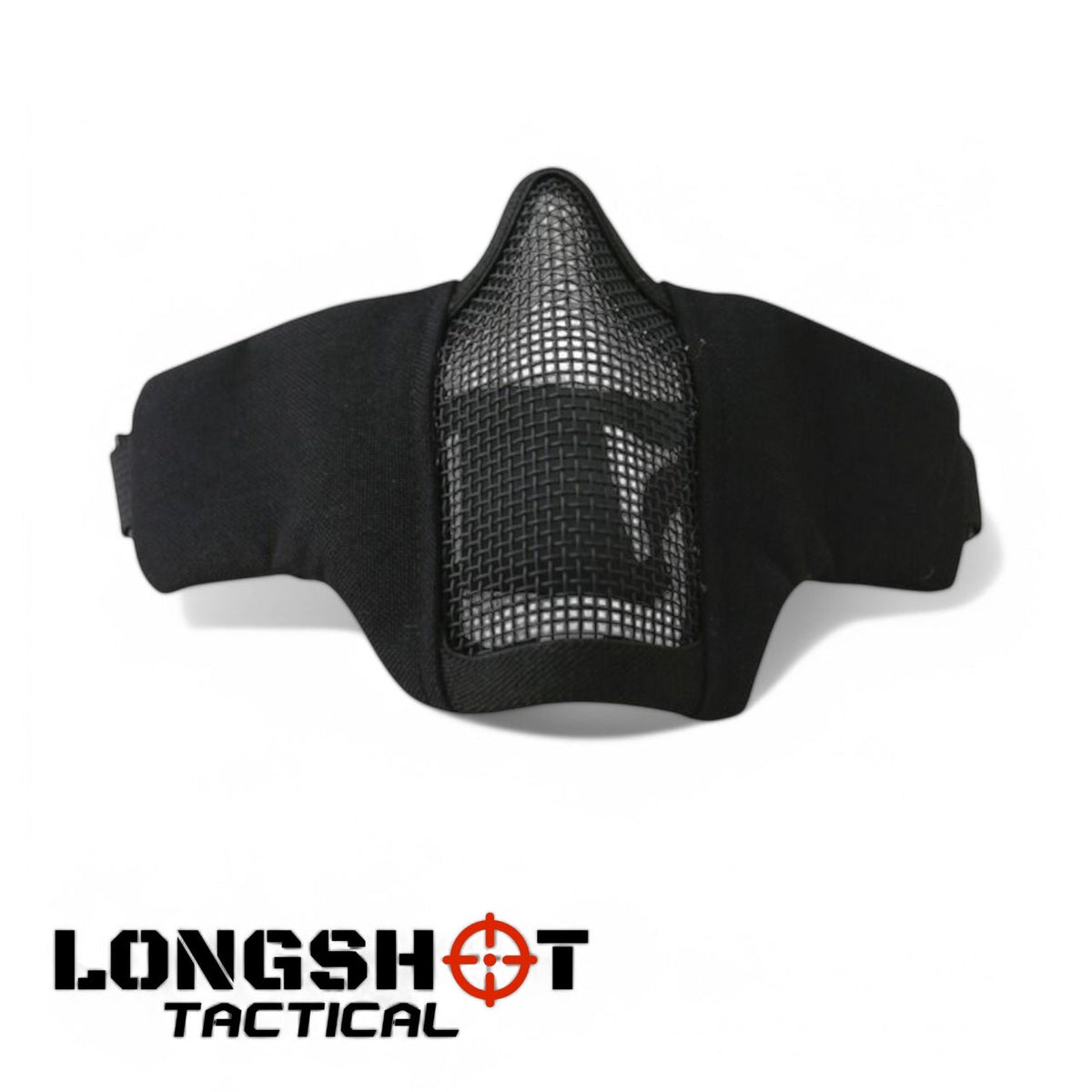 Recon Airsoft Face Mask Black - Breathable Mesh Protection | Longshot ...